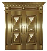 DC-001T Copper doors