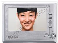 7 inch color TFT screen. Villa video door phone. Support 4 wires connection. Support lock control.