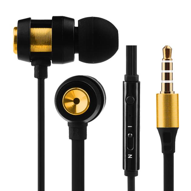 Portable Media Player Use Metal headphone phone stylish earphones with super bass