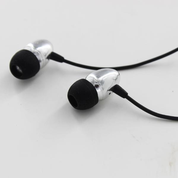 Mobile Phone Metal Earphone With Microphone