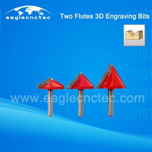 60 Degree V Groove Router Bits for 3D  Engraving