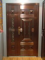 Copper doors