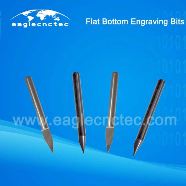 Router Bits for Flat Bottom Engraving Bits 