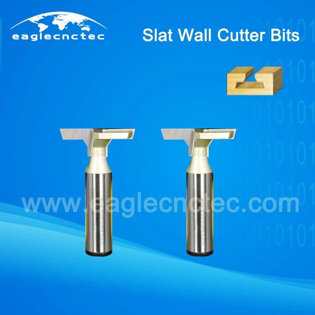 T Slat Wall CNC Router Cutter Bits for T Slot Cutting 
