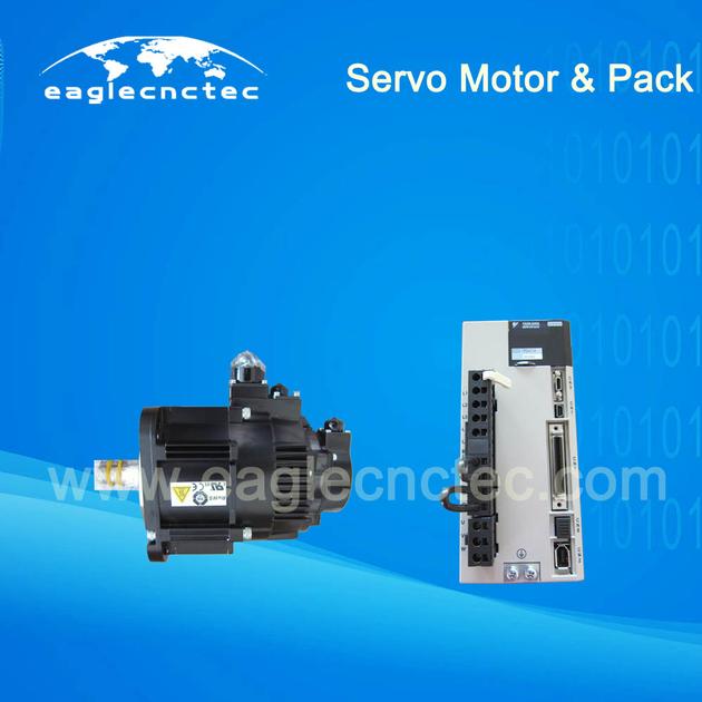 AC Servo Motor Servo Pack Yaskawa SGMGV-09ADC61 for CNC Wood Router 