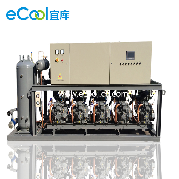 Low-Temperature Piston Type Multi-Compressor Unit