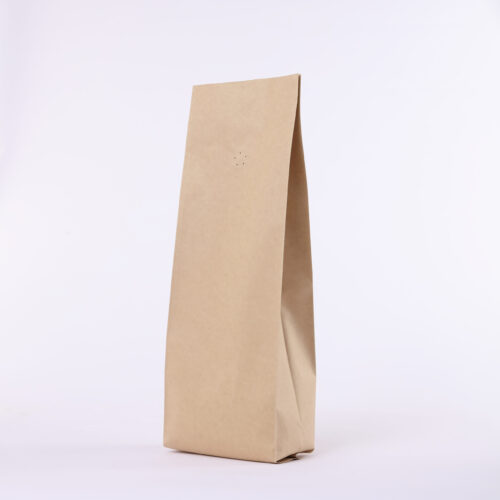 Non printed compostable pouches