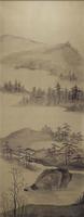 hand-painted dyed silk wallpaper
