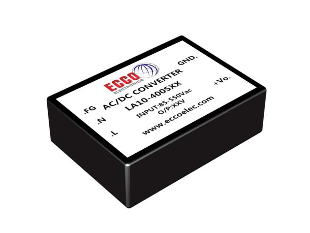 10W three phase AC/DC power supply  from ECCO electronics