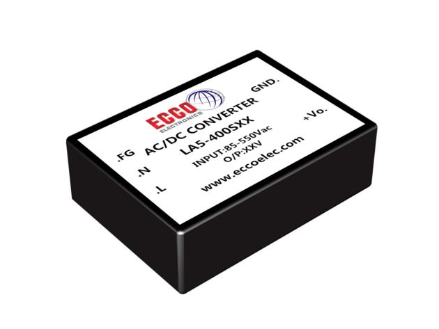5W three phase AC/DC power supply  from ECCO electronics