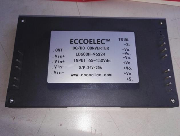 400W high voltage brick  DC/DC converter from ECCO electronics