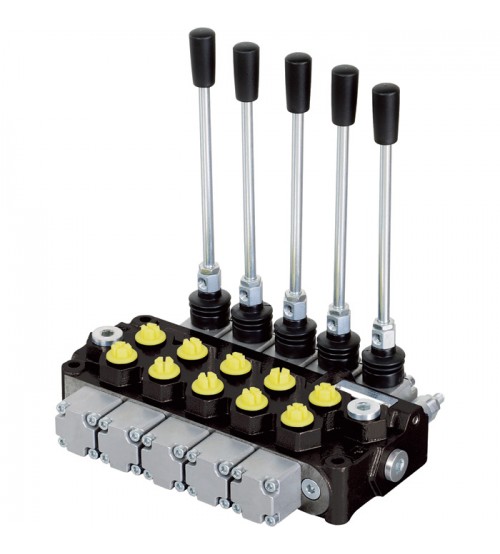 NorTrac Monoblock Hydraulic Control Valve_12 GPM_5 Spool