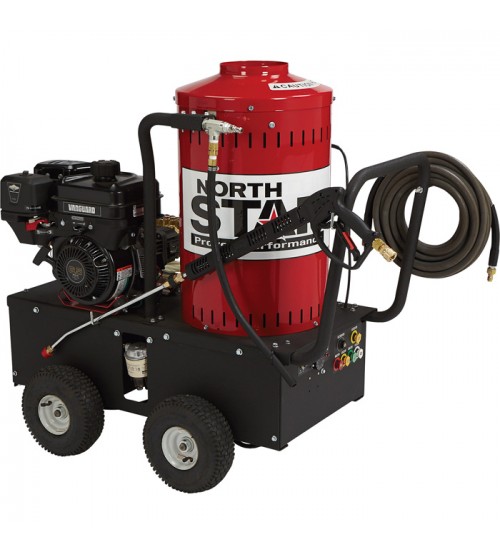 NorthStar Gas Wet Steam & Hot Water Pressure Washer - 2,700 PSI, 2.5 GPM