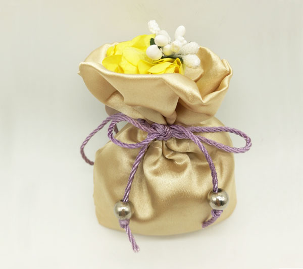 Satin Gift Bag For Dry Flowers