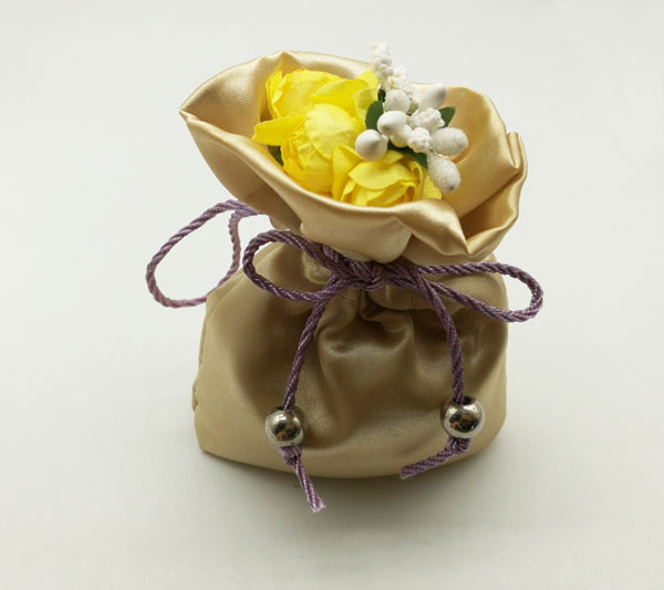 Satin Gift Bag For Dry Flowers