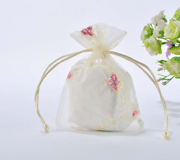 Satin Velvet Organza Gift Pouch