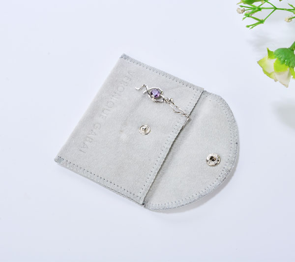 Suede Jewelry Pouch