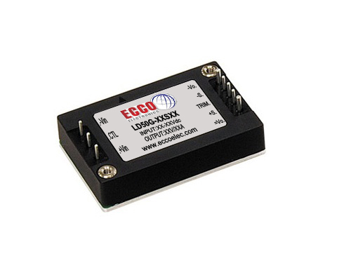 100W 1/4 brick DC/DC converter from ECCO electronics