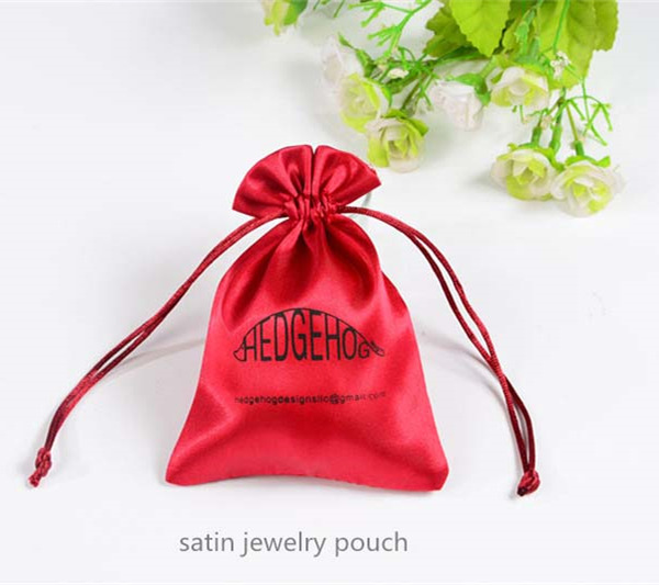 satin jewelry bag