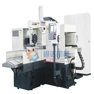 Horizontal duplex milling machine