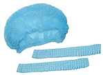 BOUFFANT CAPS, FACE MASKS & WIPE