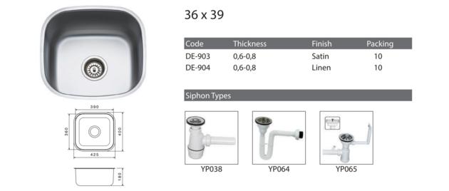Stainless Steel Kitchen Sinks