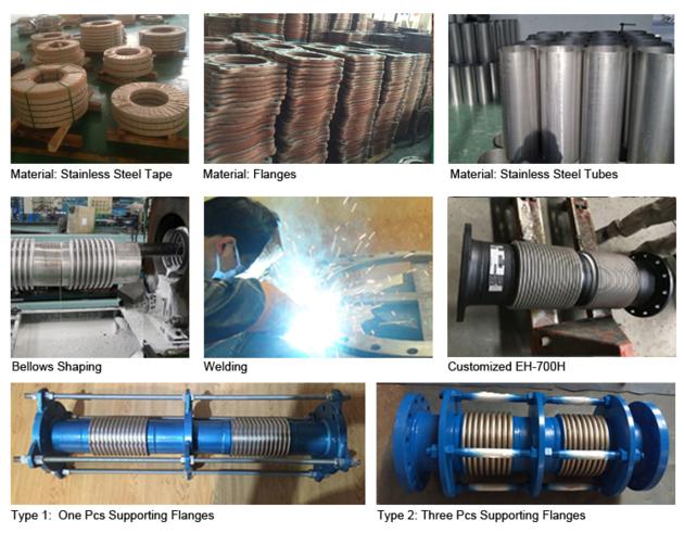 Axial Pipe Stainless Steel Balanced Flange