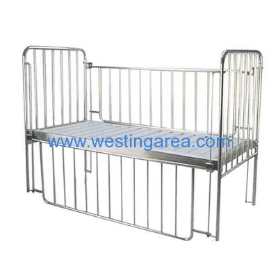 Tall Stainless-steel Rail Bed for Children