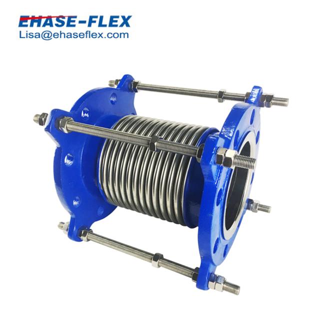 Steel Expansion Joint Water Pipe With Flange 