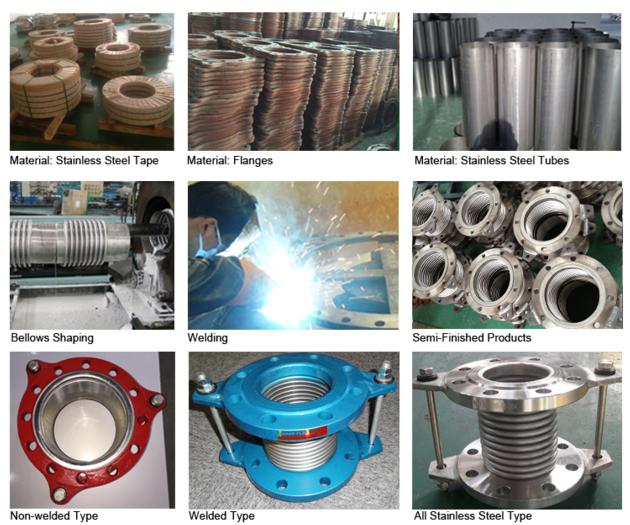 Stainless Steel Corrugated Flange Connection Bellow
