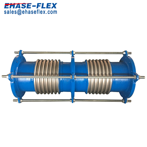 Axial Pipe Stainless Steel Balanced Flange Bellows Compensator