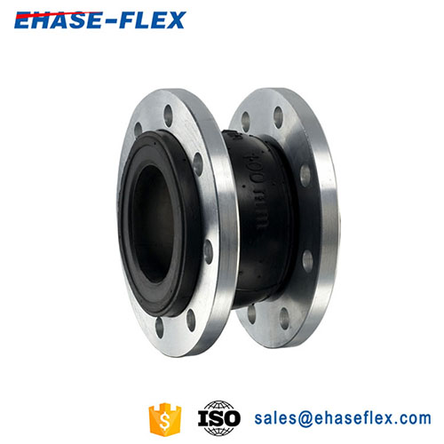 EPDM DN50 Flexible Flange Couplings Expansion Rubber Joint 