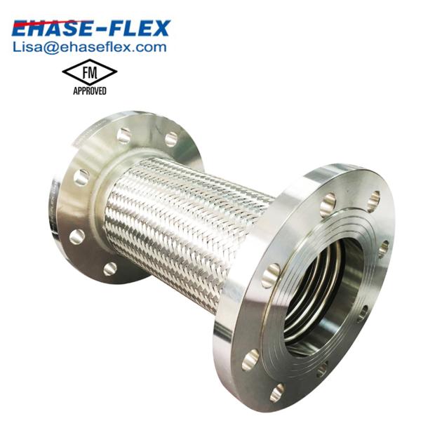 Metal Bellow Flange End Type Pipe Flexible Joint 