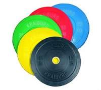 Rubber weight plate