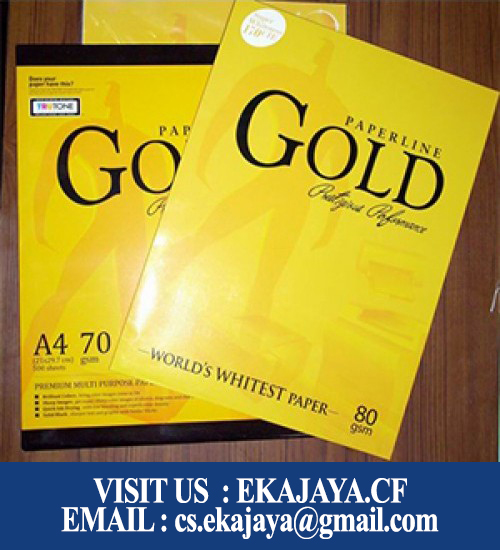 Paperline Gold A4 Copy Paper 80GSM/75GSM/70GSM