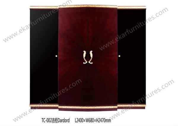 Wood almirah designs antique wardrobe by 4 doors