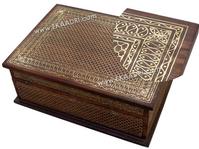 Rosewood Wire Inlay Box