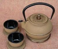 Offer cast iron teapot set 1.2L