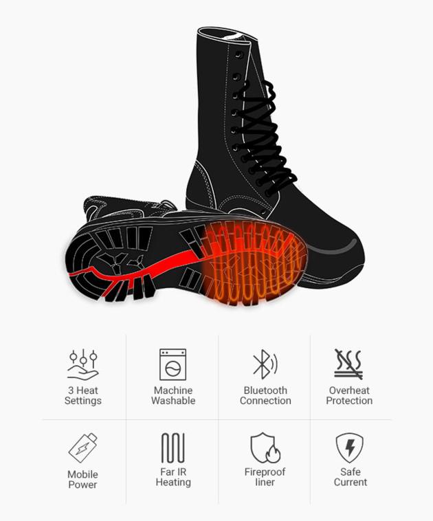 HEATED SHOES