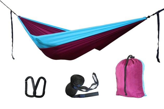 Single Double Portable Camping Parachute Nylon