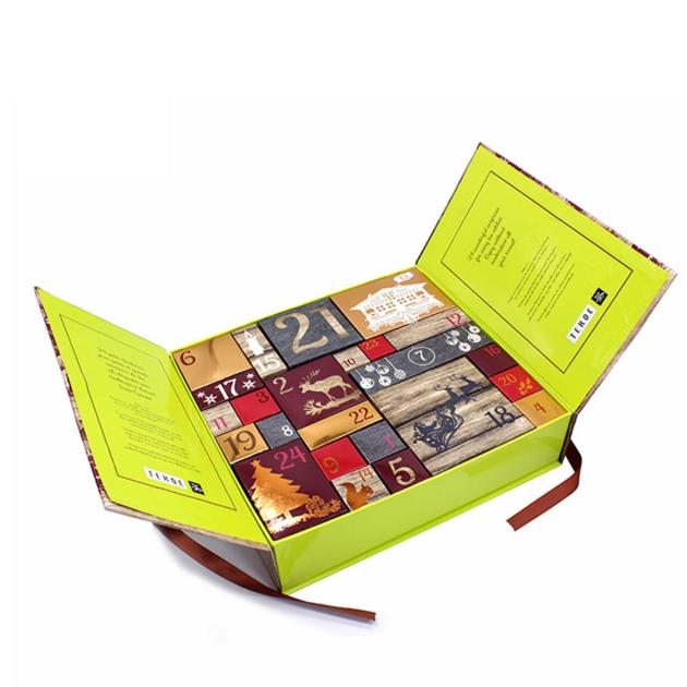 Cosmetics Cardboard Advent Calendar Packaging Christmas