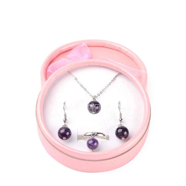 Customized Logo Cylinder Paper Earring Boxes