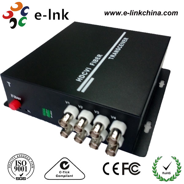 8ch hdcvi video transceiver with control data for 1080p HDCVI Camera