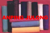 Horse tail hair fabric for industrial use