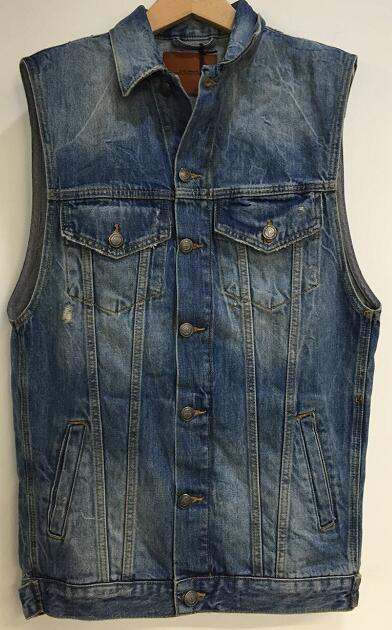 Lady's denim vest