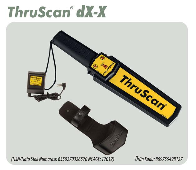 Hand Held Metal Detector Thruscan dX-X