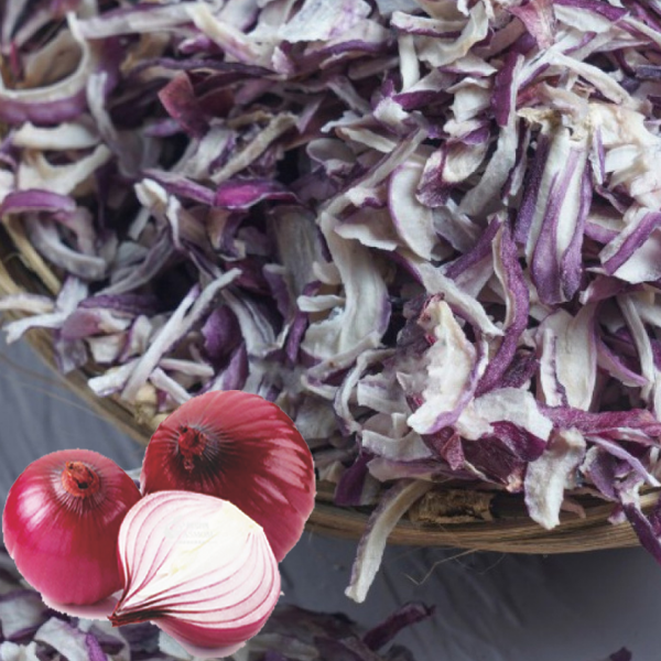 Dehydrated Red Onions 