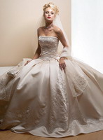 bridal gown
