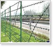 barbed wire