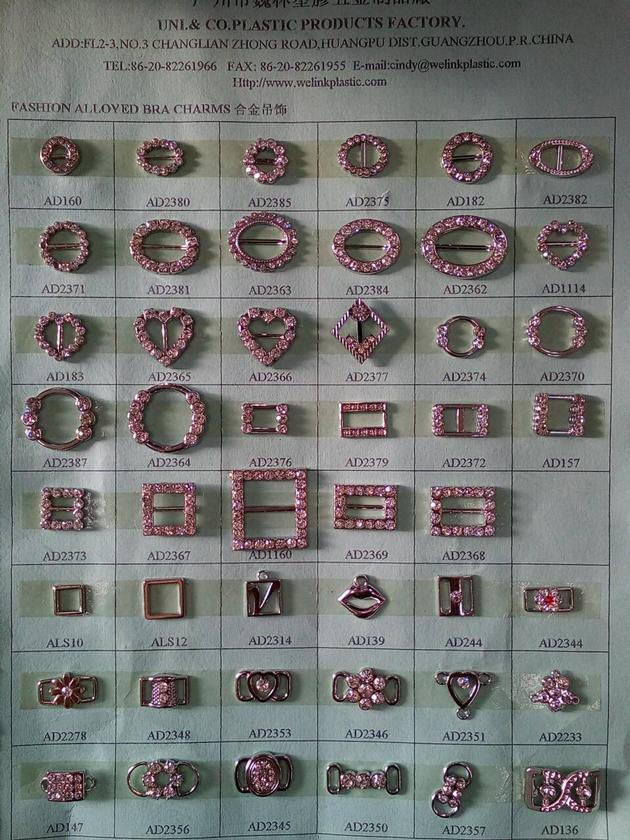 Sexy bra shaped alloy bra charms plated color bra pendant supplier